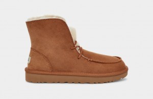 Kapcie Damskie Ugg Diara Brązowe | SCL-018659