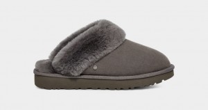 Kapcie Damskie Ugg Klasyczne II Szare | RKO-460958