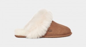 Kapcie Damskie Ugg Scuff Sis Brązowe | DMJ-794235