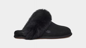 Kapcie Damskie Ugg Scuff Sis Czarne | DIC-236890