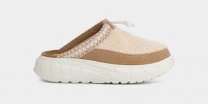 Kapcie Damskie Ugg Westsider Hybryd Beżowe | PKE-497263