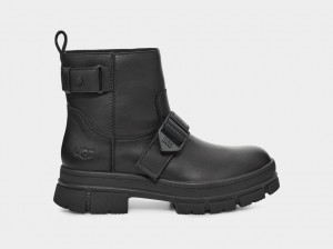 Kozaki Damskie Ugg Ashton Czarne | ICW-825917