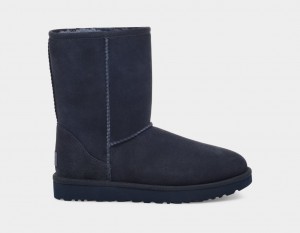 Kozaki Damskie Ugg Klasyczne II Granatowe | BID-604582