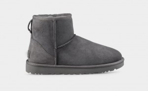 Kozaki Damskie Ugg Klasyczne Mini II Szare | IOV-159036