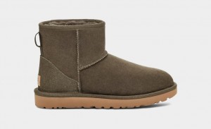 Kozaki Damskie Ugg Klasyczne Mini II Szare | NYB-952186