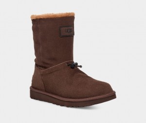 Kozaki Damskie Ugg Klasyczne Toggler Brązowe | OKG-542398