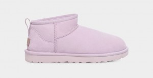 Kozaki Damskie Ugg Klasyczne Ultra Mini Lawenda | NUY-146859