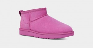 Kozaki Damskie Ugg Klasyczne Ultra Mini Fioletowe | SOC-850347