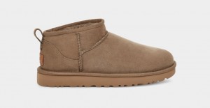 Kozaki Damskie Ugg Klasyczne Ultra Mini Brązowe | YVO-430596