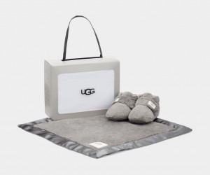 Kozaki Dziecięce Ugg Bixbeeie and Lovey Blanket Szare | RSX-519476