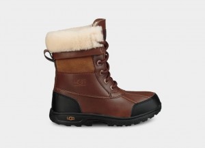 Kozaki Dziecięce Ugg Butte II CWR Brązowe | RSQ-748936