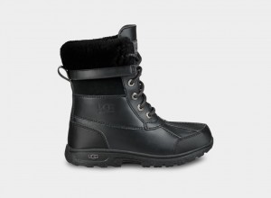 Kozaki Dziecięce Ugg Butte II CWR Czarne | BMY-165920