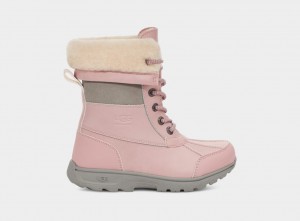 Kozaki Dziecięce Ugg Butte II CWR Różowe | BUC-034618