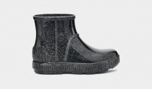 Kozaki Dziecięce Ugg Drizlita Glitter Czarne | MKU-460372