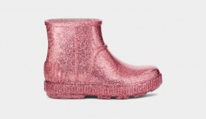 Kozaki Dziecięce Ugg Drizlita Glitter Różowe | CDX-735961