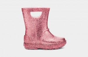 Kozaki Dziecięce Ugg Drizlita Glitter Różowe | AND-742830