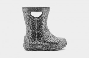 Kozaki Dziecięce Ugg Drizlita Glitter Szare | BSA-394057