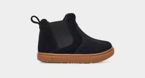 Kozaki Dziecięce Ugg Hamden II Czarne | SMF-041673