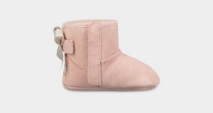 Kozaki Dziecięce Ugg Jesse Bow II Różowe | CJP-702861