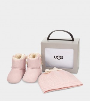 Kozaki Dziecięce Ugg Jesse Bow II Różowe | YEC-406589