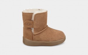 Kozaki Dziecięce Ugg Keelan Brązowe | QNA-927036