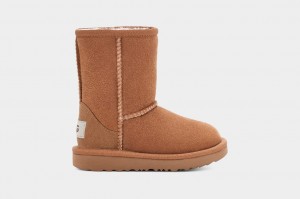 Kozaki Dziecięce Ugg Klasyczne II Brązowe | EOP-706295