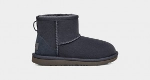 Kozaki Dziecięce Ugg Klasyczne II Mini Niebieskie | DGO-608421