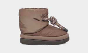 Kozaki Dziecięce Ugg Klasyczne Maxi Brązowe | GJZ-641523