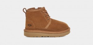 Kozaki Dziecięce Ugg Neumel II Brązowe | HNQ-298064