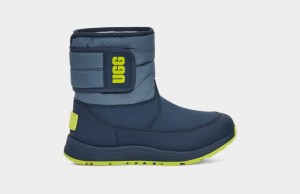 Kozaki Dziecięce Ugg Toty Weather Niebieskie | EJX-830721