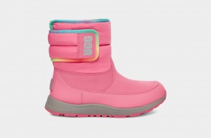 Kozaki Dziecięce Ugg Toty Weather Rainbow Różowe Różowe Kolorowe | RZJ-809461