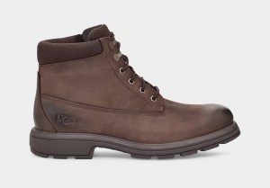 Kozaki Męskie Ugg Biltmore Mid Plain Metalowym Brązowe | AUO-916370