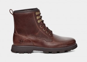 Kozaki Męskie Ugg Kirkson Brązowe | ZYB-982147