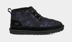 Kozaki Męskie Ugg Neumel LTA Peace Camo Czarne | CNF-358972