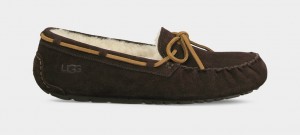 Mokasyny Męskie Ugg Olsen Czekolada | ELB-013945