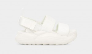 Sandały Damskie Ugg LA Cloud Sportowe Białe | AQD-325697