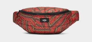 Torba Na Talię Damskie Ugg Gibbs Puff Brązowe | QTW-439587