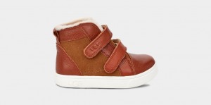 Trampki Dziecięce Ugg Rennon II Brązowe | JLV-328609