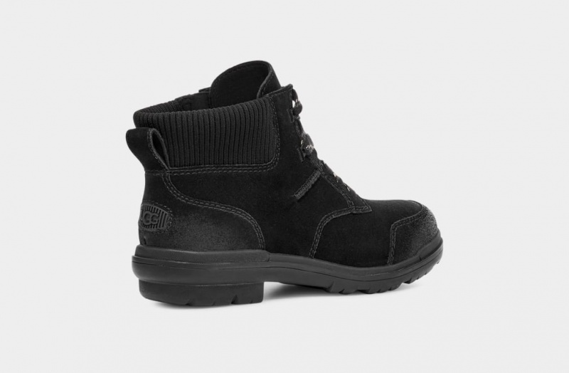 Botki Damskie Ugg Hapsburg Czarne | YBL-542137