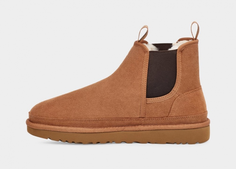 Buty Chelsea Męskie Ugg Neumel Brązowe | OJW-539014