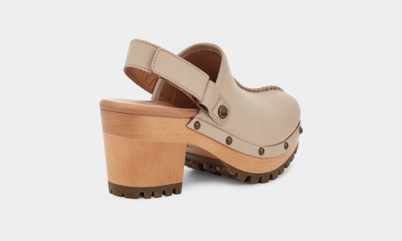 Chodaki Damskie Ugg Lanni Brązowe | KVZ-752916