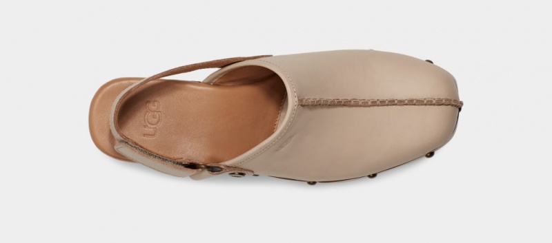 Chodaki Damskie Ugg Lanni Brązowe | KVZ-752916