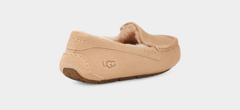 Kapcie Damskie Ugg Ansley Beżowe | SKJ-185603