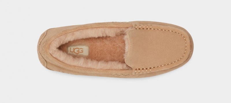 Kapcie Damskie Ugg Ansley Beżowe | SKJ-185603