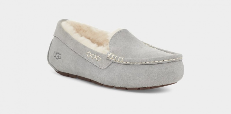 Kapcie Damskie Ugg Ansley Głęboka Szare | XMT-371264