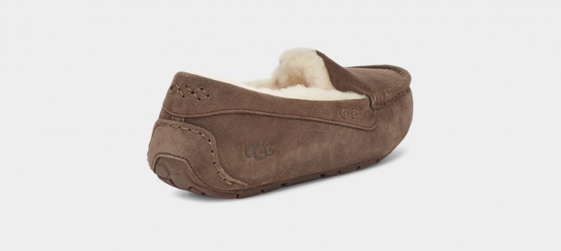 Kapcie Damskie Ugg Ansley Szare | AUV-182649