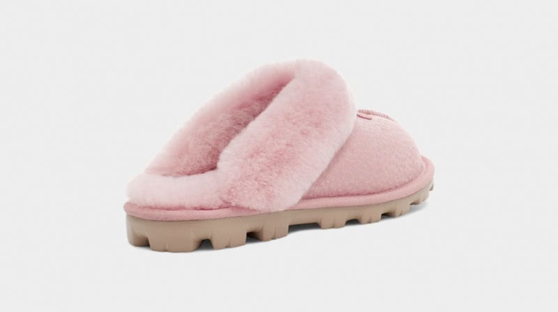 Kapcie Damskie Ugg Coquette Sparkle Spots Różowe | NGC-807256