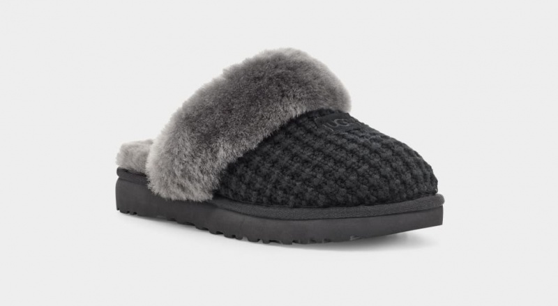 Kapcie Damskie Ugg Cozy Czarne | NXK-091482