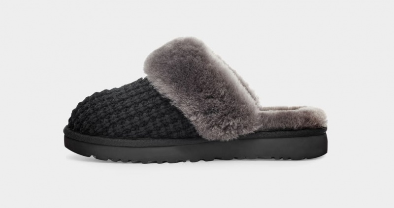 Kapcie Damskie Ugg Cozy Czarne | NXK-091482