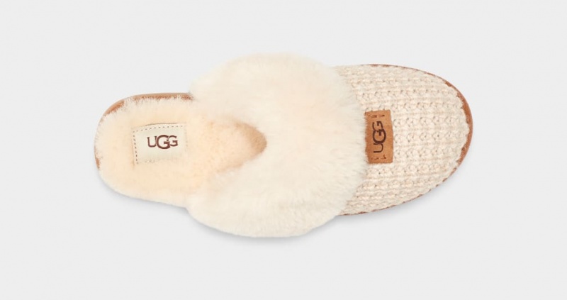 Kapcie Damskie Ugg Cozy Kremowe | OXW-098216